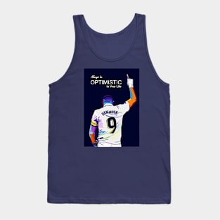 Quotes Karim Benzema Wpap Art Tank Top